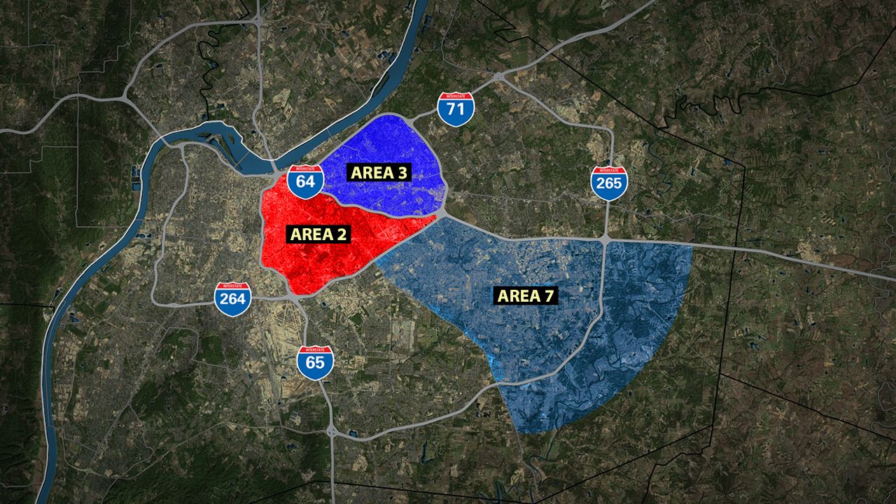PVA reassessment areas 2020